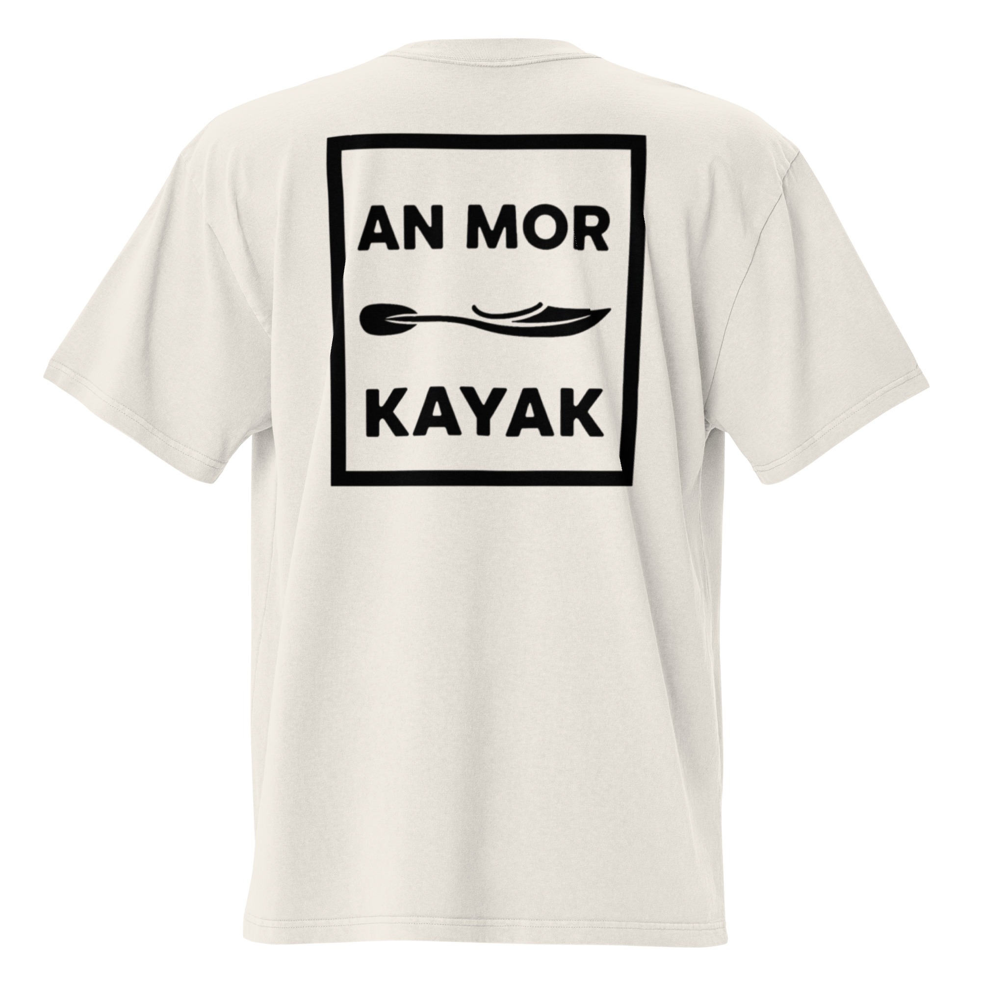 An Mor Kayak T Shirt with back logo print