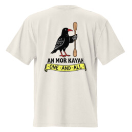 An Mor Kayak T Shirt with back logo print
