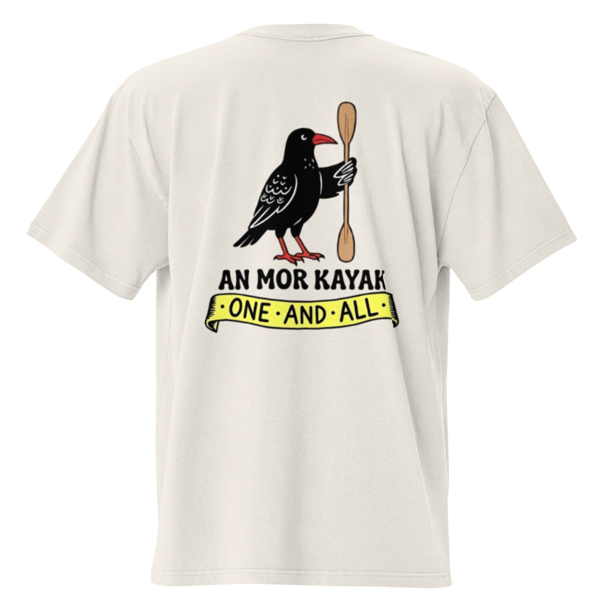 An Mor Kayak T Shirt with back logo print